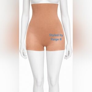 NEW SKIMS Barely There Sheer Sculpting High Waist Shortie Shaping Nude SIENNA 3X